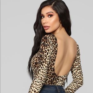 Leopard bodysuit